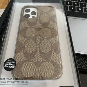 Coach IPhone 12 phone case